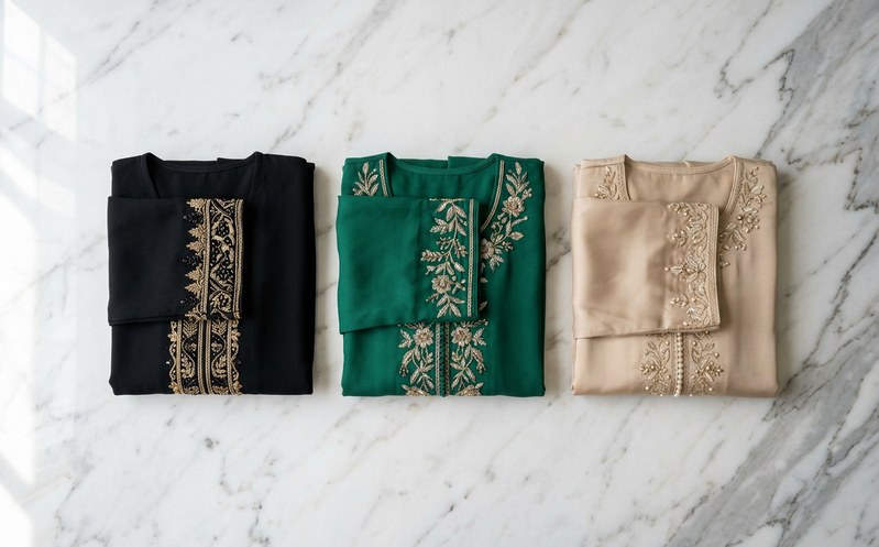Flat-lay to on-model in 20 seconds — AI Abaya Models
