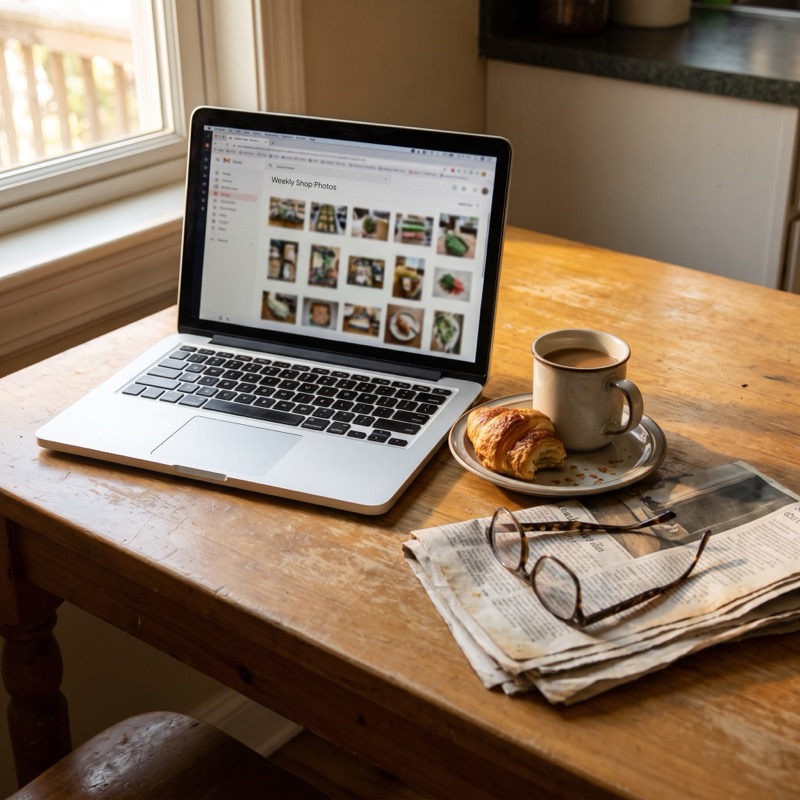 The audit repeating daily with a weekly digest — AI Shop Photo Audit