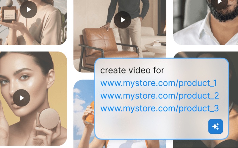 Create Videos With Links Only — Product Link to Video