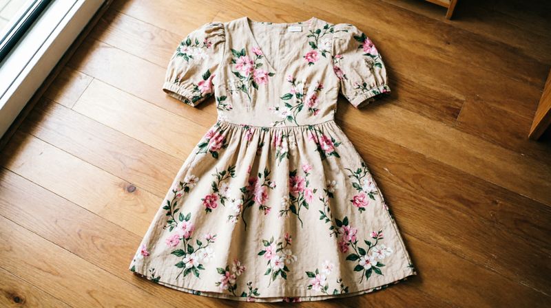 One flat-lay becomes a model shot — Resale Listing Photos